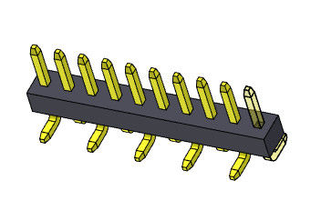 1.00mm Single Row Pin Nữ Header Connector Loại SMT 1 * 2PIN đến 1 * 40PIN