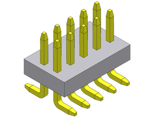 Đầu nối đầu nữ chốt hàng kép 1,00mm 2 * 2PIN đến 2 * 40PIN