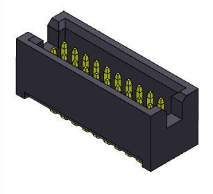Đầu nối đầu hộp điện tử Loại nhúng R/A hàng kép 1.27mm