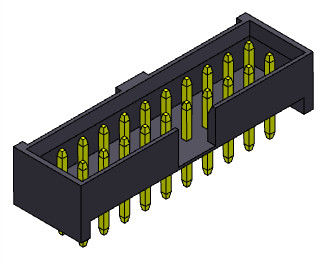 Đầu nối tiêu đề hộp cao độ 2 mm Loại hàng kép loại thẳng đứng H = 4,80mm
