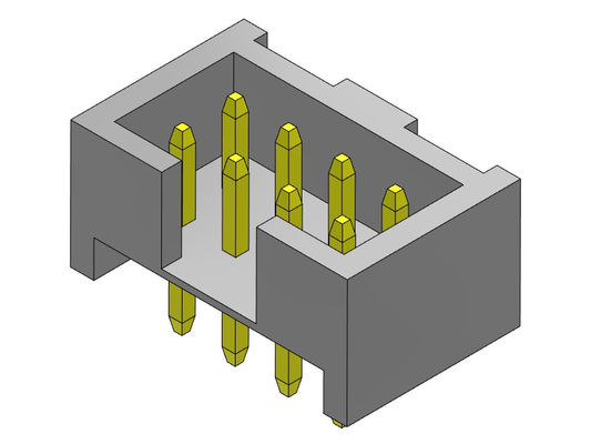 Đầu nối tiêu đề hộp cao độ 2 mm Loại hàng kép loại thẳng đứng H = 4,80mm