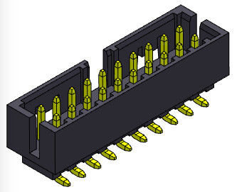 Đầu nối tiêu đề hộp 2,00mm Đầu nối tiêu đề SMT 2AMP 2 * 5-2 * 25Pin