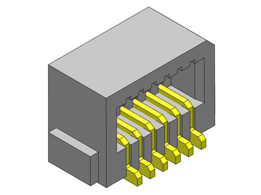 Lối vào bên cạnh Bảng mạch SMT để kết nối bảng Pitch 0,80mm 10-60Pin UL94V0 PA69T