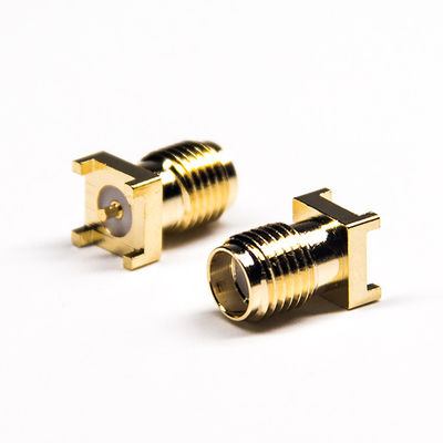 L Đầu nối đồng trục RF 10,8mm 0 ~ 6GHZ Chứng nhận ROHS REACH