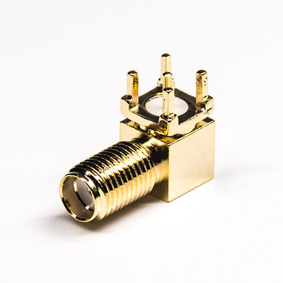Đầu nối đồng trục RF 17mm Đầu nối đồng trục nữ Sma Góc phải