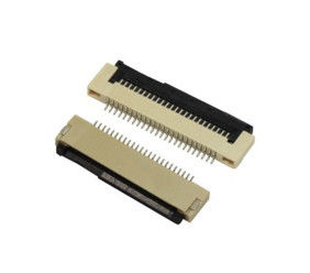 Pitch 0.5mm Fpc Connector 4 Pin đến 68 Pin góc phải 90 ° Dễ dàng trên Smt Type H 2.55mm
